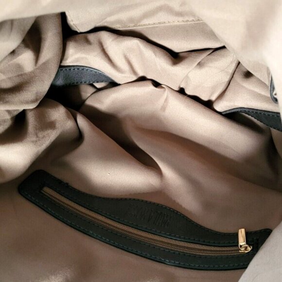 Paula Rossi Women's Hand Bag Purse Satchel Large Faux Leather Gray - Picture 7 of 7